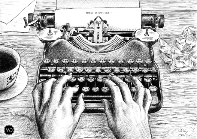 szkic-magic-typewriter